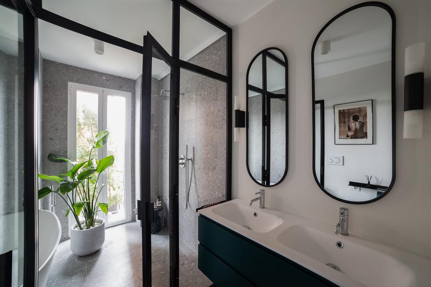 per una coppia internazionale, lo studio di architettura e interior design Archventil ha progettato un appartamento in stile vintage in via Palmanova a Milano. 
