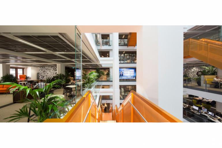 BVN e Clive Wilkinson Architects, Macquarie Bank Workplace, Sydney, Australia