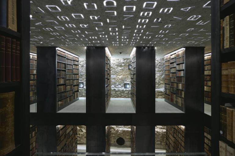 Bibliothek Benediktinerstift - Marienberg Burgeis - Werner Tscholl Architekt