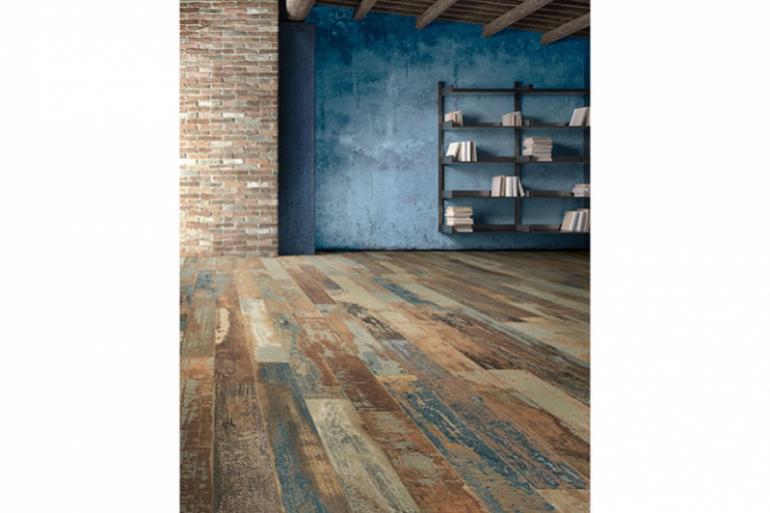 Gres porcellanato effetto parquet rivisitato by Ceramica Sant'Agostino