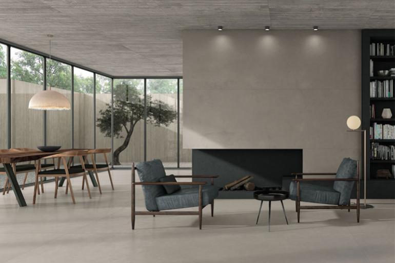Gres porcellanato effetto cemento by Cotto d'Este