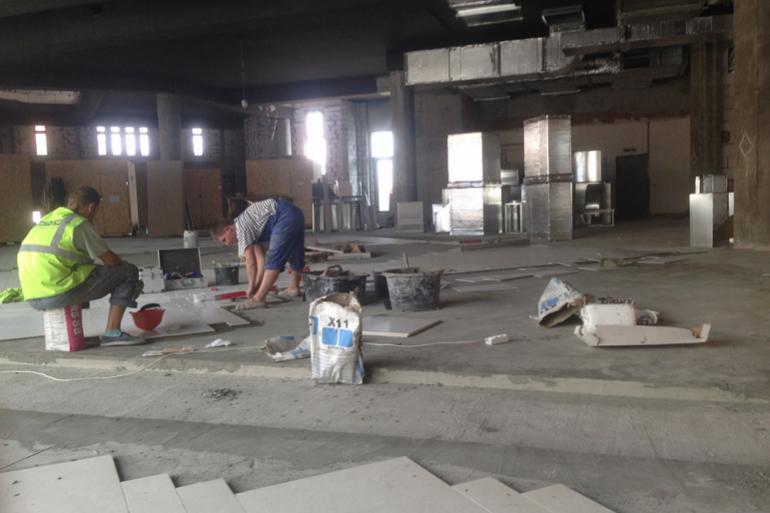 Il cantiere