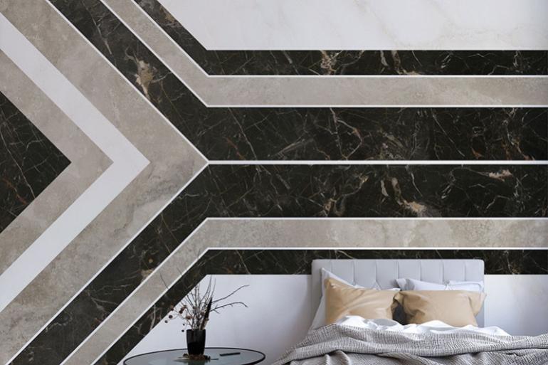 Carta da parati effetto marmo by Italian Wallcoverings, Tecnografica