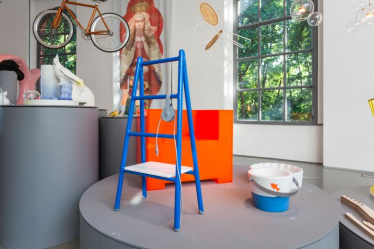 Scaletta esposta a "W. Women In Italian Design" in Triennale (Milano) - foto &copy; Gianluca Di Ioia