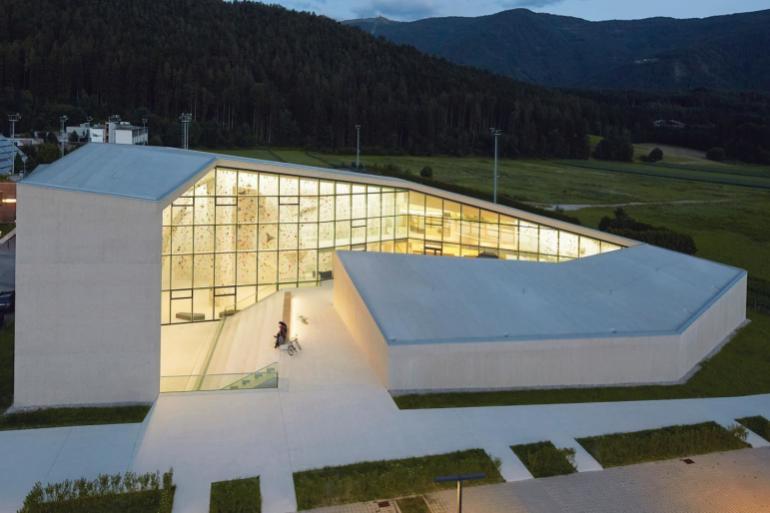Palestra scolastica per l'arrampicata sportiva, Brunico
